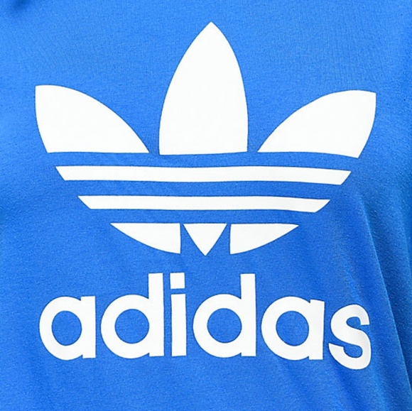 Adidas trefoil blue t shirt - Picture 2 of 3